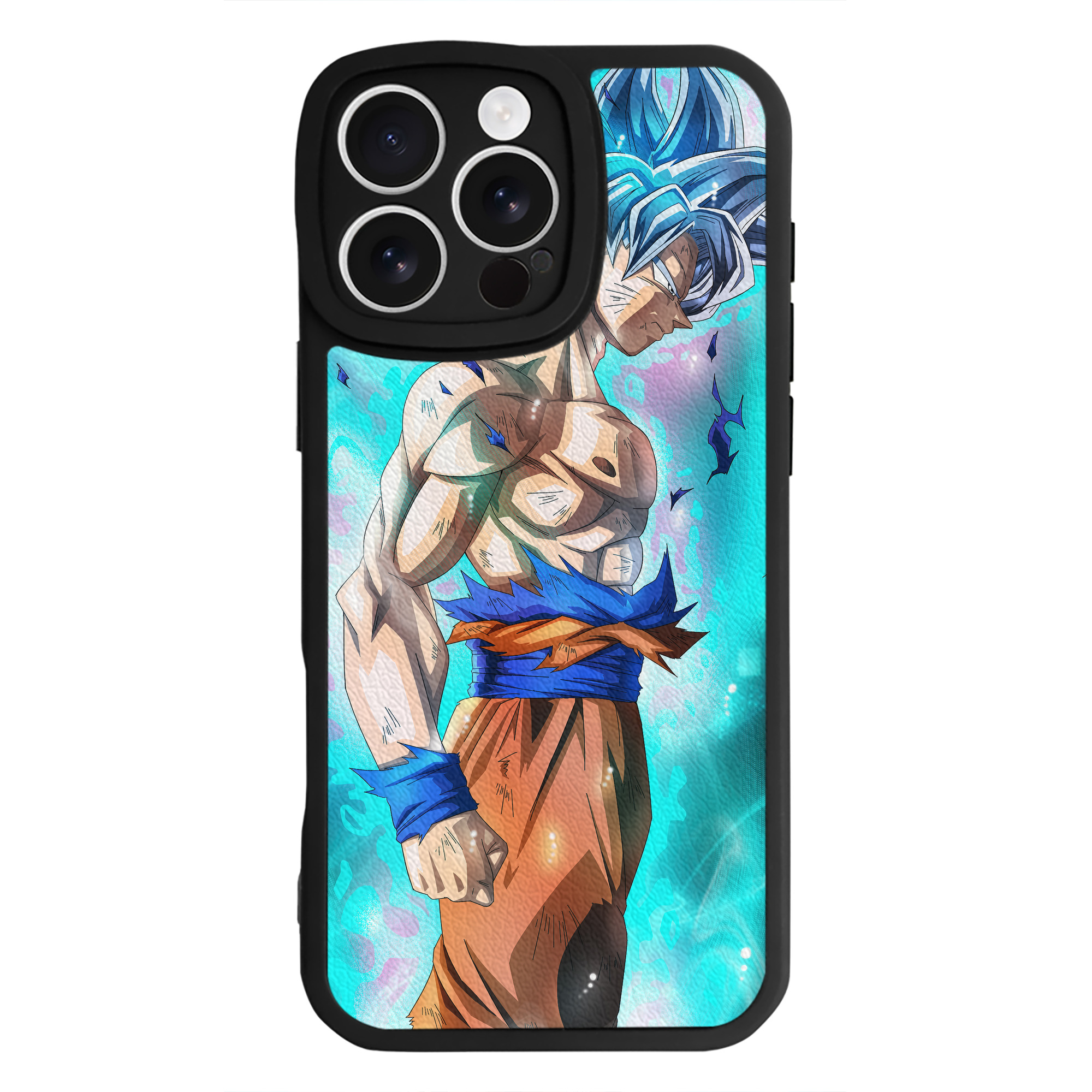（画像用） ドラゴンボール DRAGON BALL 【iPhone 16シリーズ対応】シリコンスマホケース（レザー調） 材質：シリコン